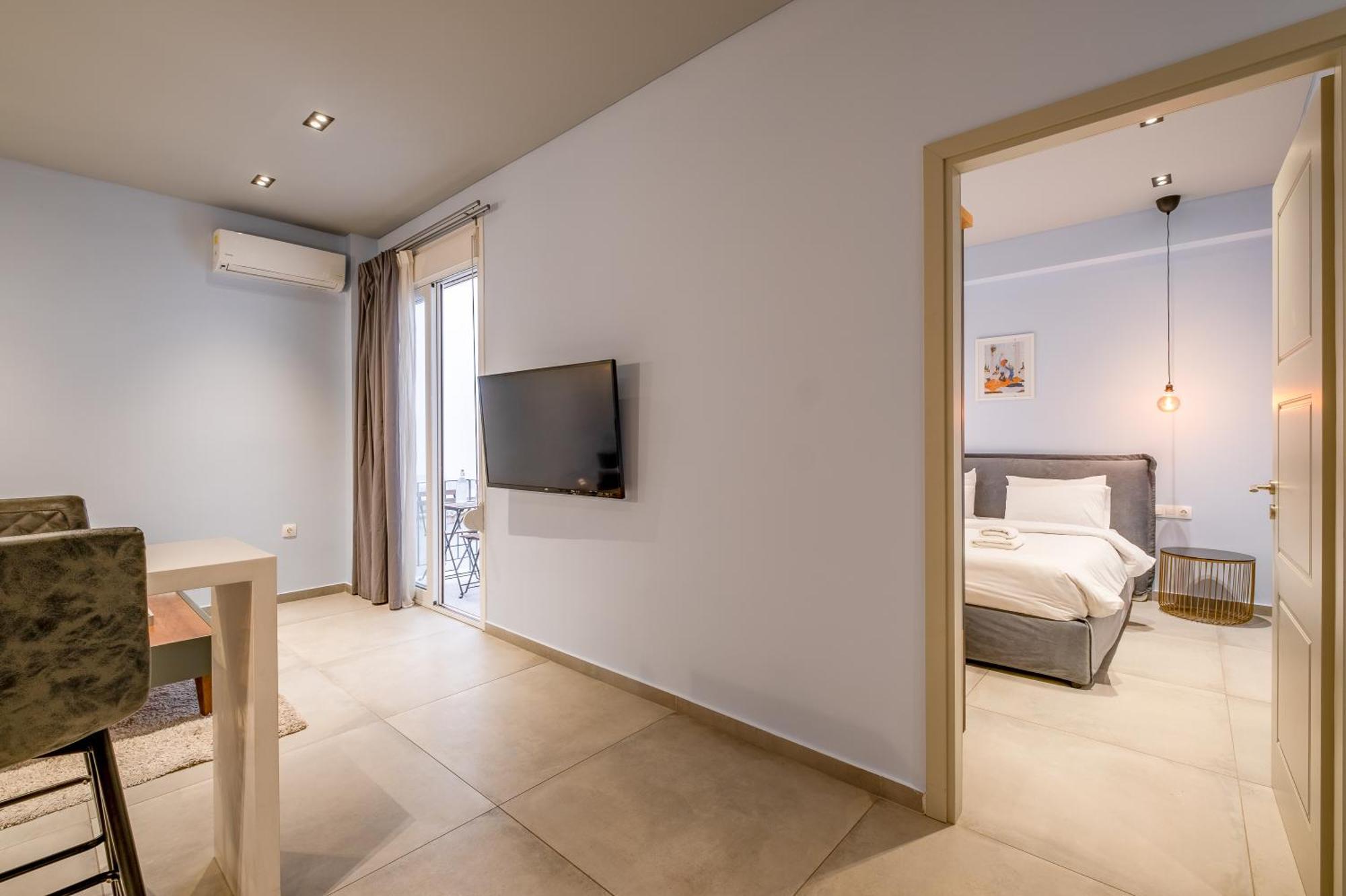 Sleek Plaka Retreat - Heart Of Athens Apartment Luaran gambar